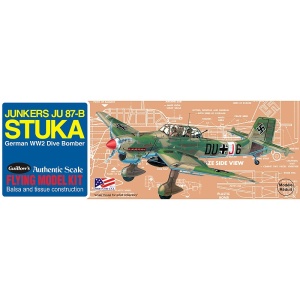 Aeromodel zbor liber JUNKERS JU-87B STUKA KIT (420 mm) - Img 3