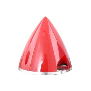 Con elice GEMFAN D57 mm din ABS cu baza din Aluminiu, pentru elice cu 2 pale, rosu