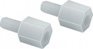Distantier plastic filet int/ext M3 x 10 mm (10 buc) - Img 1