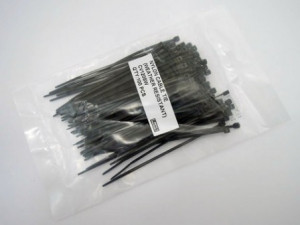 Fekete karima 2,5 mm x 120 (100 db) - Img 3