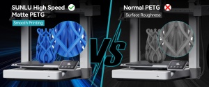 Filament SunLu High-Speed PETG negru mat, 1.75mm, 1kg, pentru imprimanta 3D - Img 9