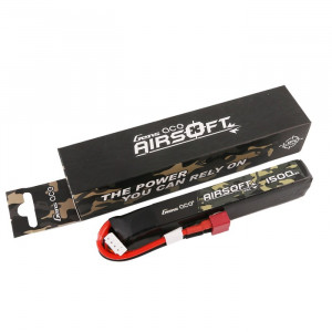 GENS ACE 7.4 V/ 1500 mA/ 25C AIRSOFT LiPo akkumulátor - Img 2