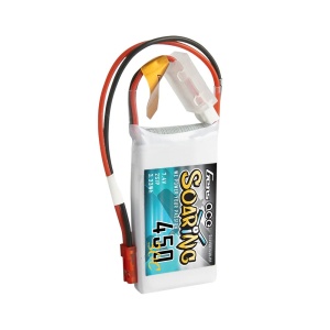 GENS ACE Soaring LiPo akkumulátor 7,4 V / 450 mA / 30C / JST - Img 4