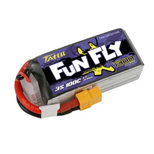 GENS ACE Tattu Funfly LiPo akkumulátor 11,1 V / 1300 mA / 100C XT60