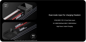 Incarcator acumulator Smart ISDT 608PD DC 240W/USB-C 10A 140W/PD 3.1, LiPo/LiFe/LiIon/LiHV/NiMH/NiCd/Pb, curent maxim 10A - Img 4