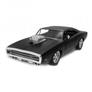 Jamara DODGE CHARGER R/T 1970, 1:16 méretarányú modell, fekete, 2,4 GHz, 2.4GHz - Img 5