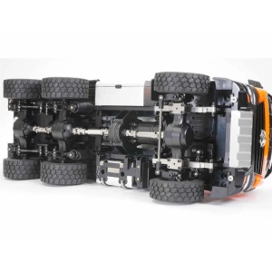 Jucarie Basculanta cu telecomanda, HUINA, piese metalice, tractiune 6x6, sunete si lumini, 11 canale, scara 1:14, 2.4GHz - Img 12