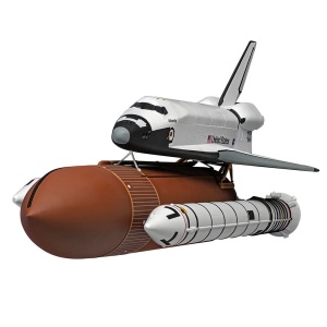 Macheta Airfix Nava Spatiala NASA Space Shuttle, scara 1:144, KIT, 99 piese, set cadou - Img 3