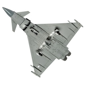 Macheta avion jet Airfix Eurofighter Typhoon FGR.4, scara 1:72, KIT, 43 piese, set incepatori - Img 4