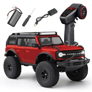 Masina cu radiocomanda FORD BRONCO Crawler, tractiune 4x4, scara 1:18, rosu - Img 11