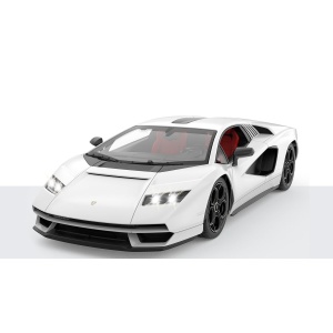 Masina cu radiocomanda Jamara LAMBORGHINI Countach LPI 800-4, macheta scara 1:16, alba, faruri LED, 2.4GHz - Img 12