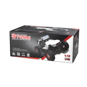 Masina cu radiocomanda WLToys STORM off-road, tractiune 4x4, viteza 40 Km/h, autonomie max. 15 min, scara 1:12, alba - Img 11