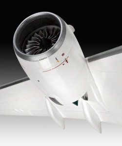 Modell repülőgép Revell Airbus A350-900 Lufthansa New Livery, 1:144 méretarány, KIT - Img 3