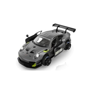 PORSCHE 911 GT2 RS Clubsport 25 távirányítású autó építőkészlet, 1:18 méretarány, szürke, 76 darabos - Img 10