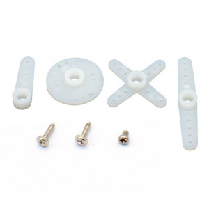Servo NANO PS-1109MG 2.5 Kg-cm/ 0.10s Analog, cu set de accesorii - Img 4