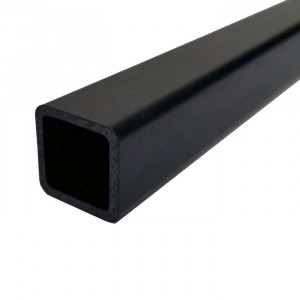 Teava patrata carbon 5 x 5 x 1000 mm - Img 2