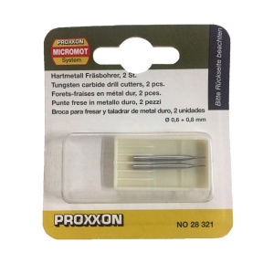 Volframkarbid marókészlet, Proxxon 28321, 0,6 és 0,8mm - Img 3