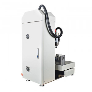 5 tengelyes marógép (router) 300x400mm, 2200/3200W-os motorral, MACH3/DSP/RTCP/Automatikus szerszámcsere, léptető/szervo motorok, vízhűtéses - Img 5