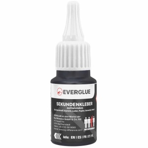 Adeziv cianoacrilat Everglue Speed Extra, mediu, 20 g - Img 1
