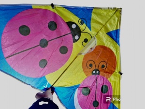 BUBURURUZA gyermek repülő baba 115 cm - Img 2