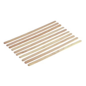 Fapálca ragasztók keveréséhez, 140 x 5 x 1 mm (10 db)