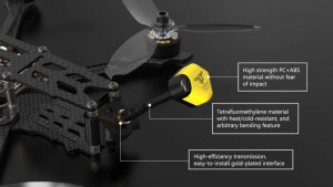 FPV SpeedyBee V2 5,8 GHz/ 2,8dBi SpeedyBee V2 FPV antenna egyenes MMCX csatlakozóval - Img 7