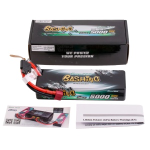 GENS ACE G-Tech BASHING 7,4 V/5000 mAh/60C/DEANS LiPo akkumulátor modellekhez - Img 2