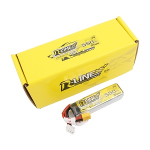 GENS ACE Tattu R-Line LiPo akkumulátor 7,4 V / 550 mA / 95C / XT30 - Img 2