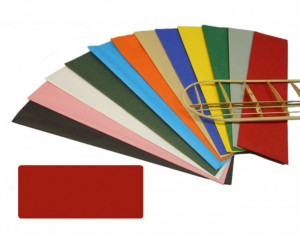 Hartie pentru impanzire 51 x 76 cm rosie (2 buc)