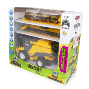 Jamara Harvester MT-1000 kombinált mezőgazdasági játék, távirányítóval, füsttel és fényekkel, 1:24S - Img 2
