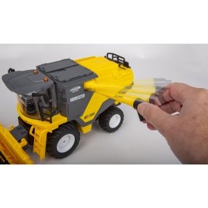 Jamara Harvester MT-1000 kombinált mezőgazdasági játék, távirányítóval, füsttel és fényekkel, 1:24S - Img 12