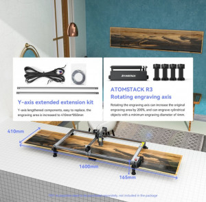 Kit de extensie a suprafetei de lucru la 850 x 410 mm, pentru Atomstack X7 PRO - Img 9