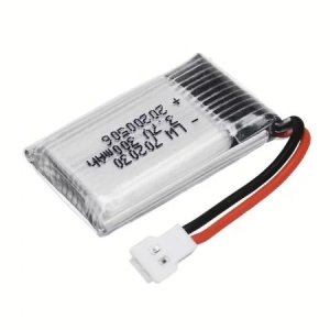 LiPo akkumulátor 3.7V/ 300mA CESSNA 182 RTF, F-18, F-22 RAPTOR és SUKHOI SU-35 (290 mm) repülőgép modellekhez. - Img 2