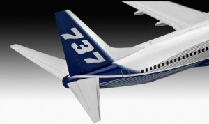 Macheta avion Revell Boeing 737-800, scara 1:288, KIT - Img 5