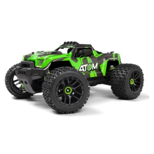Masina cu radiocomanda Maverick ATOM AT1 Monster Truck, tractiune 4WD, 30km/h, scara 1:18, by HPI RACING, verde - Img 8