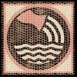 Mozaic decorativ ceramica horoscop VARSATOR Domenech