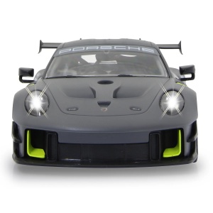 PORSCHE 911 GT2 RS Clubsport 25 távirányítású autó építőkészlet, 1:18 méretarány, szürke, 76 darabos - Img 7