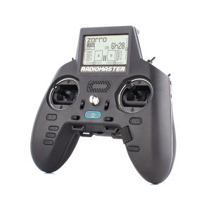 Radiocomanda RadioMaster ZORRO cu protocol ExpressLRS (ELRS) 2.4GHz, cu gimbals hall - Img 2
