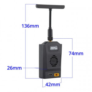 RadioMaster Ranger Nano 2.4GHz Tx modul, ExpressLRS (ELRS) modulációval - Img 5