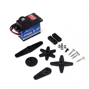 Servo STD JX Servo DC5821LV, cuplu 20 kg-cm, viteza 0.16s, Digital, cu mecanisme metalice si rulmenti, protejat la apa, recomandat pentru cuve navomodel plantat - Img 2