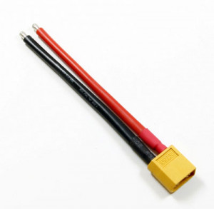 XT60 Dad csatlakozó szilikon kábellel 12AWG