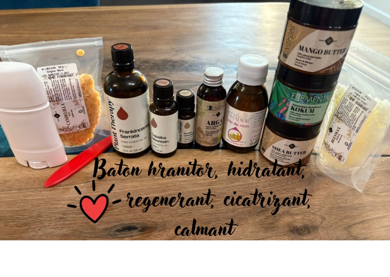 Baton natural regenerant cu tamaie , copaiba si musetel  – un ritual de îngrijire