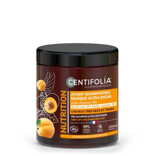 Mască nutritivă înainte de șamponare, potrivită pentru părul deshidratat, deteriorat, încâlcit și dificil de coafat, 250ml