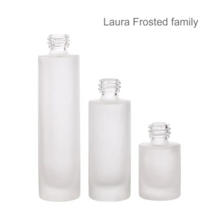 Flacon sticlă Laura Frosted, 30 ml - Img 3