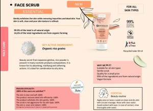 Scrub de față ESSENTIEL, 50ml - Img 2