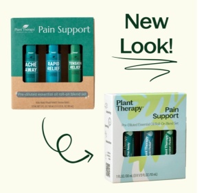 Pain Support Essential Oil Blend Roll-On Set (set blenduri roll-on pentru durere) – 3 x 10ml - Plant Therapy - Img 3