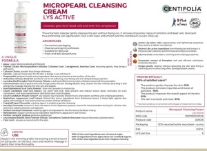 Cremă de curățare cu microperle LILY ACTIVE, 145ml - Img 2