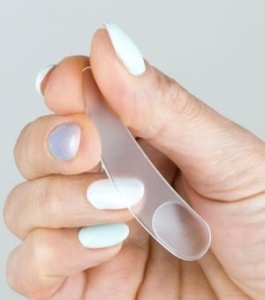 Spatulă cosmetică transparentă - Img 1