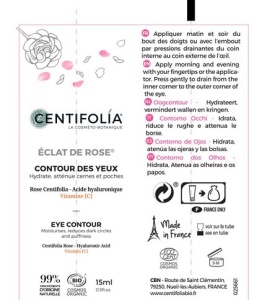 Cremă hidratare intensă contur ochi ECLAT DE ROSE, 15ml - Img 4