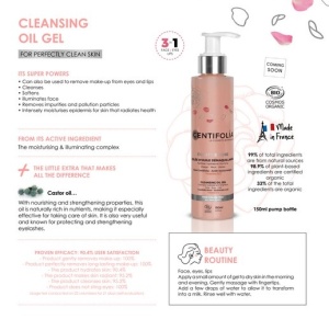 Demachiant gel uleios ECLAT DE ROSE, 150ml - Img 3